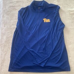 UCLA Bruins NCAA Colosseum True Rival Blue 1/4 Zip Jacket Men's L